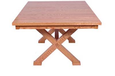 Railroad dining room table